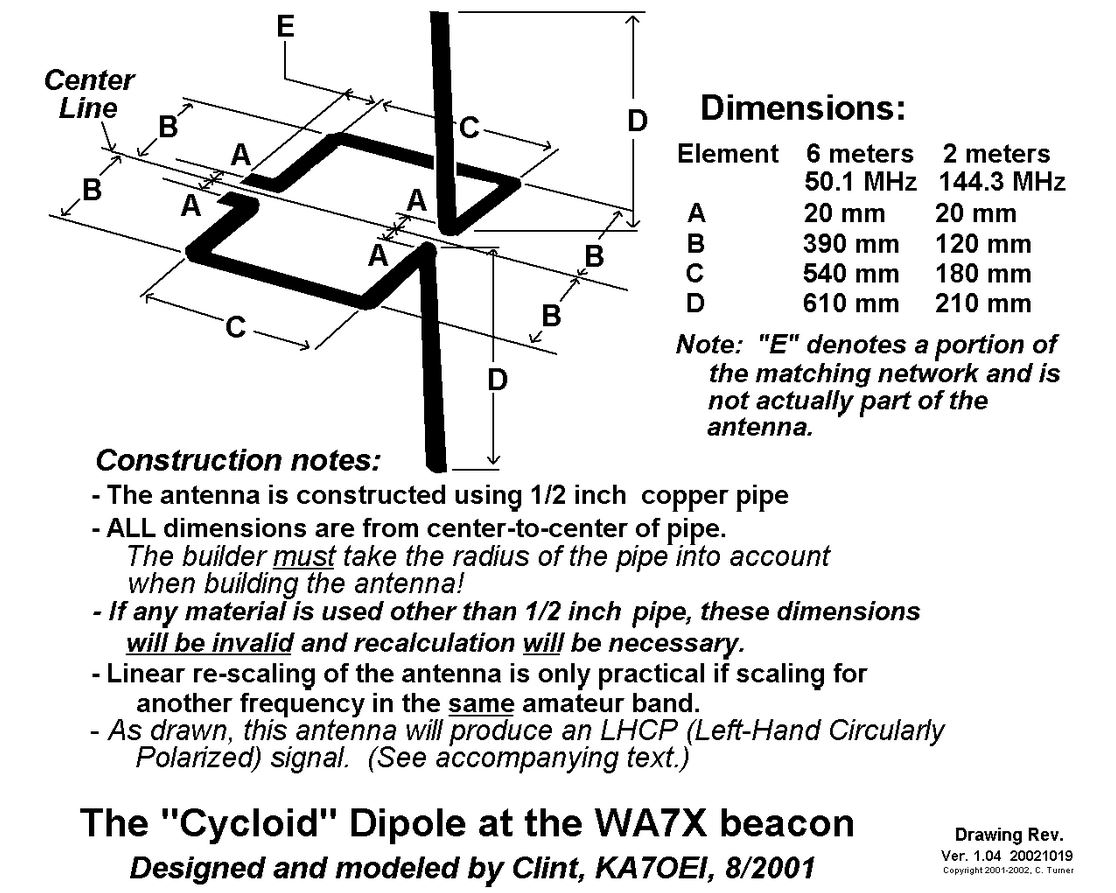 2m业余无线电摆线全向天线1快照1